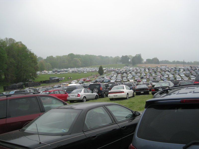 Fairgrounds parking