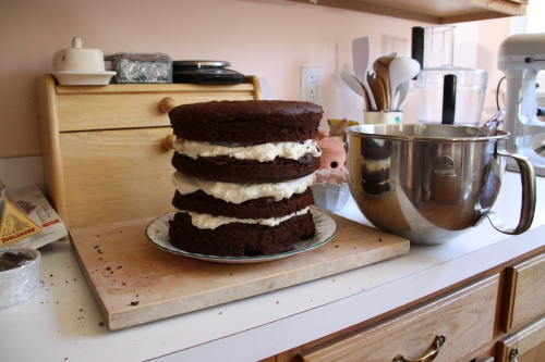 tall cake