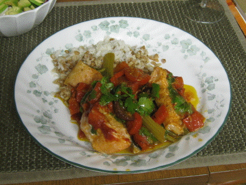 salmon-tagine