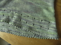Bottom  knit picot