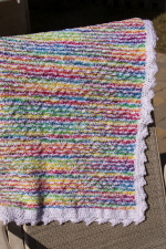 backside of blanket