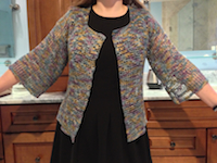 crochet summer cardi