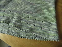 Bottom  knit picot