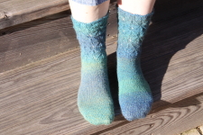 trad sock front