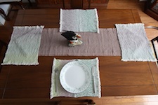 rustic placemats
