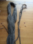 Plied and navajo plied