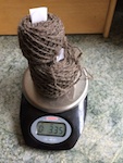 weighing in