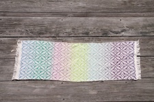 overshot tablerunner